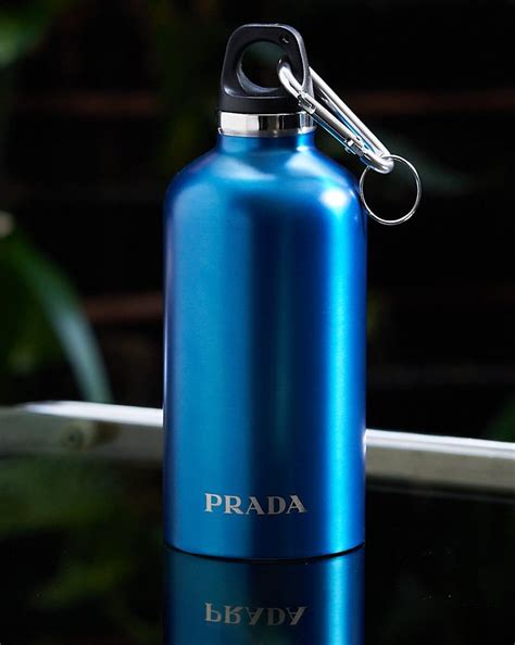 prada glass bottle|Prada stainless steel water bottle.